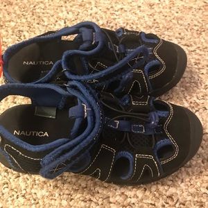 Blue Nautica Sandals in Boy Size 1